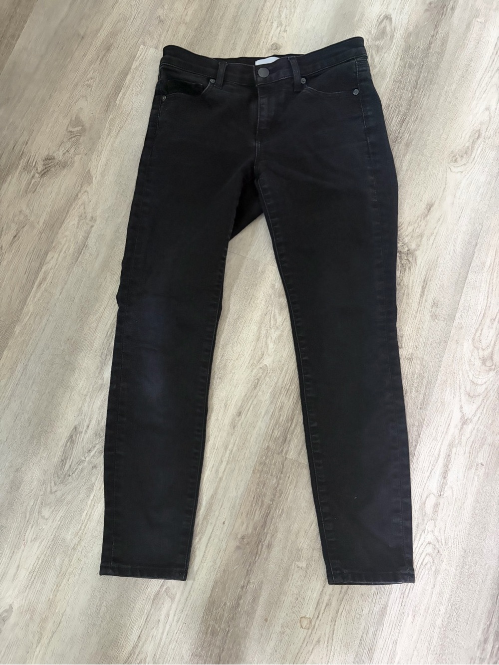 LOFT Black Skinny Jeans ankle length 4p / 27p - Picture 2 of 5